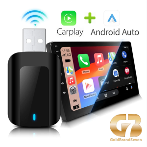 Безжичен Apple Wireless CarPlay & Android Auto Конвертор – Преобразува кабелна връзка на вашият телефон в безжична
