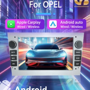 Мултимедия за Opel 2Din 7-инчa *Android|Carplay | Bluetooth |GPS навигация | Bluetooth | MP5 плейър + подарък AHD задна камера