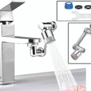 1080° Универсален Въртящ се Кран-Удължител с Двоен Режим на Вода